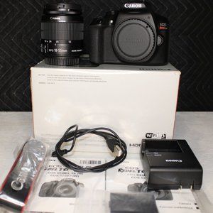Canon EOS Rebel T6 DSLR Camera Bundle with EF-S 18-55mm f/3.5-5.6 IS II Lens